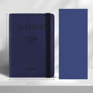 Travel Multi-Function Passport Holder Boarding Pass Ticket Document Storage Personal Bag Multi-Card Position Card Holder Protective Cover Simple