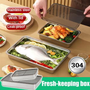 กล่องแช่แข็งใส่วอนตันแบบหลายชั้นอุปกรณ์จัดระเบียบในถาดพลาสติกใส่ผักผลไม้สดกล่องเก็บอาหาร304เกี้ยวสแตนเลสสตีล