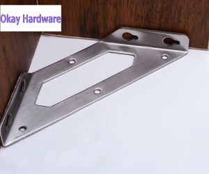 เหล็กฉาก  หนา 2 mm เหล็กฉากยึดมุม DIY  สแตนเลส เหล็กฉากเจาะรู เหล็กฉากทำชั้น  เหล็กฉากรับชั้น ฉากรับชั้นวางของ เหล็กฉากรู กันสนิม ฉากเข้ามุม