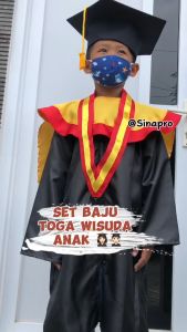 Baju Toga Wisuda Anak TK SD | Baju Wisuda | Kostum Wisuda