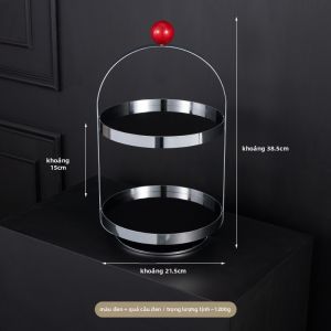 Kệ Lưu Trữ Hình Tròn cho Cốc và Tách