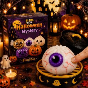 Schylling | Đồ Chơi Bóp Hình Mặt Ma Halloween 5.5cm Đồ Chơi Giảm Stress Đồ Chơi Bóp Ngón Tay Phát Nhạc Quà Tặng Cho Bạn Bè Và Lễ Hội