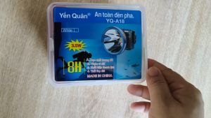 Đèn đội đầu Yến Quân YQ A18 siêu sáng 3 chế độ chống nước đèn đeo đầu sáng trắng (BH chính hãng)