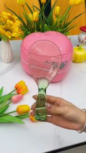 Sendok Centong Nasi Anti Lengket Transparan Bentuk Monster SH K37