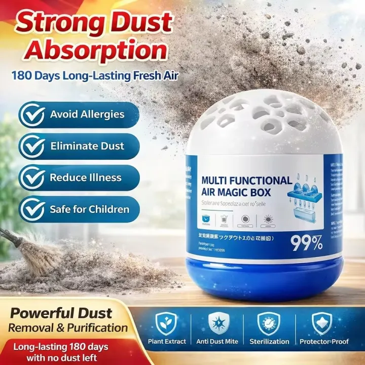 Multi-functional Air-Magic Box Dust Collector Home Cleaner Air Cleaner ...