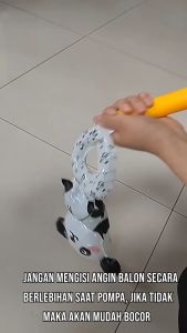 MallMainan-C893 Balon Tangan Karakter Hewan Dekorasi Birthday Ulang Tahun / Mainan Balon Gelang Balon Foil Kartun Animal Balloon Hand Import