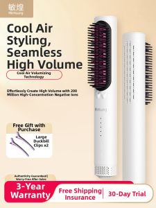 MinHuang | Ionic Cold Hot Air Styling Brush Volume Enhancer