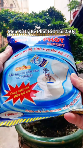 [Combo 5 gói] Men Bio bể phốt gói 250g Chống tắc nghẽn- Hết mùi hôi