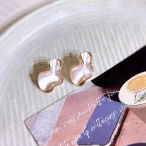 Elegant Minimalist Cloud Shape Enamel Drip Glaze Ear Studs Unique Design Fashionable Jewelry for Women Star Moon Universe Pattern