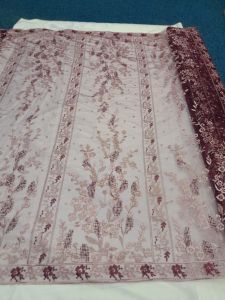 Kain Tille Etnik Sapto Twotone || Bahan Tulle Kotak