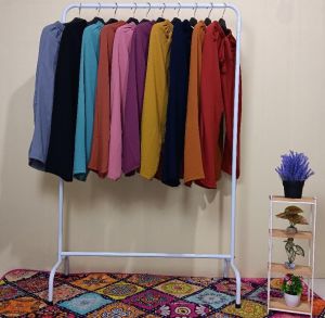 Kulot celana panjang wanita korean style tali depan crinkle airflow