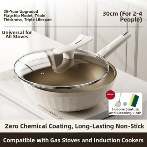YIZHIFU | Titanium Ceramic Non-stick Frying Pan