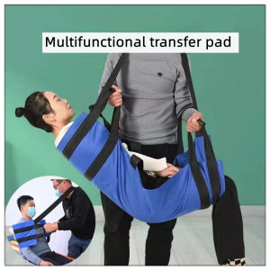 Soft Stretcher Transfer Belt Positioning Sheet Bed Pad Elderly Disabled - Roll over Shift Transport Mat for Lifting And Moving