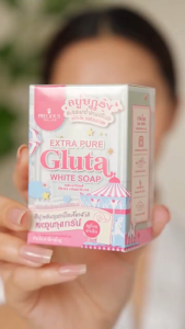 Authentic Extra Pure Gluta White Soap from Thailand with Free Soap Mesh