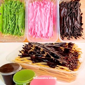 Mie lidi Lumer coklat manis kemasan box JUMBO terlaris