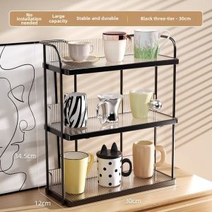 Multi-Cup Organizer Acrylic Cup Shelf