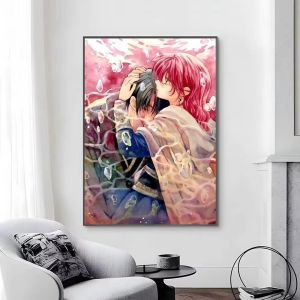 Anime Y-Yona Of The Dawn Tranh Gắn Đá DIY Khảm Nghệ Thuật Thủ Công Toàn Bộ Khu Vực Dán Tinh Tế Trang Trí Nhà Quà Tặng