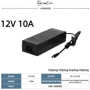 Bộ Chuyển Đổi Nguồn Đa Năng 12V DC 15W-150W 1.5A-12.5A Cho Đèn LED Camera Bộ Định Tuyến Hệ Thống Giám Sát - Nguồn DC Công Suất Cao
