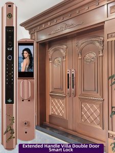 AODENG | Luxury Double Door Chinese Villa Entry Door