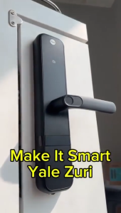 🔥NEW 2025🔥 Yale Zuri (Mortise) Smart Digital Lock Doorlock Password Fingerprint KeyCard Smart App Kunci Pintu Pintar智能门锁