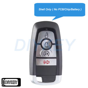 4 Buttons Case Smart Remote Car Key Fob Shell Cover for Ford Explorer Edge Ranger Maverick Escape F-150 F-250 F-350 F-450 F550