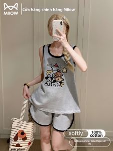 MiiOW | Đồ Ngủ Bông Cotton Dễ Thương và Mặc Được cho Phụ Nữ