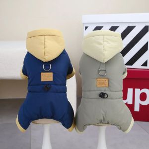HBESTY Winter Pet Dog Clothes Teddy Pet Overalls Thickened DADAGOU Pet Clothing Dog Costume Ropa Para Perro