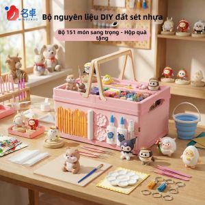 MINGZHUO | Bộ DIY Đất Sét Cao Cấp