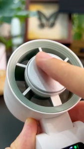 Aigo Fan Portable Turbo Fan High Speed Mini 135° Folding Fan Cooler 199 Level Adjustment LED Display