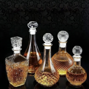 Defasilk | Transparent Glass Bottle 1/2 Lbs