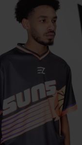 Jersey Phoenix Suns Hitam BLACK 13 Bloke Core Edition - Bola Basket NBA Baju Kaos T-Shirt Tshirt Atasan NFL MLB