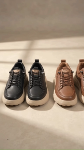GIÀY THỂ THAO NAM DA PHỐI ĐẾ CAO (size 39-43)