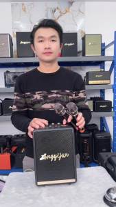 (มีไมโครโฟน)ลำโพงบลูทูธไร้สาย M66PRO Bluetooth/SD/AUX/USB/กีตาร์ ปรับเสียงเบสได้ คาราโอเกะ ปรับเสียงไมค์/แอคโค่ รุ่นใหม่ล่าสุด เสียงดี