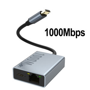100Mbps 1000Mbps Ethernet Adapter for Fire TV Stick Micro USB to RJ45 Ethernet Network Card for Compatible Fire TV Stick