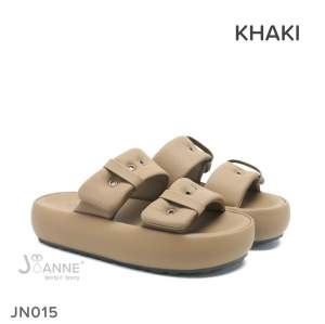 JOANNE Slop Flip-Flop Sandals Shoes Sepatu Wanita #JN015