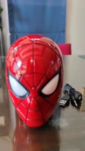 สีแดง Spiderman ลำโพงบลูทูธ ลำโพงไร้สาย สำโพงโมเดล ลำโพง บลูทูธ โมเดล ฟิคเกอร์ MP3 ซูปเปอร์ฮีโร่ มาร์เวล สไปรเดอร์