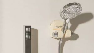 ถ้วยดูดในครัวเรือนขายึดสปริงเกลอร์ ที่นั่งหัวฝักบัวติดผนังแบบไม่มีรูพรุนคง ราคาแบบสั้นส่วน