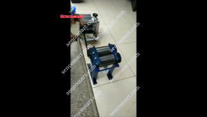 Máy cắt da heobì heo thành sợi đều đẹp làm nem thính