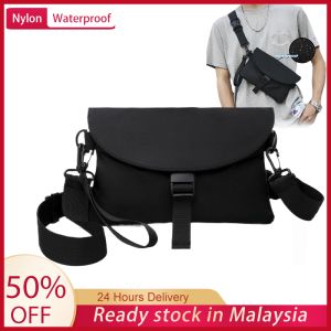 Sling Bag Man Waterproof Nylon Crossbody Bag For Men Fashionable Beg Lelaki With Adjustable Strap Messenger Bag