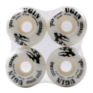 4Pcs/Set 52x30mm Skateboard Wheels 95A Anti Shock Half-Pipe for Rough Grounds Asphalt Road