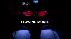 READY STOCK RGB/RGBIC Dream Colour Car Atmosphere Lights APP Control 9-18 LEDs Car Strip Light Kit DIY Installation