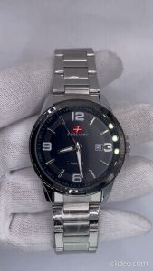 JAM TANGAN PRIA JAM COWOK RANTAI STAINLESS STEEL JAM BATERAI QUARTZ MOVT TANGGAL  JAM TAHAN AIR