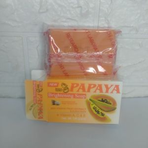 Sabun Papaya RDL Brightening Soap 135 gram