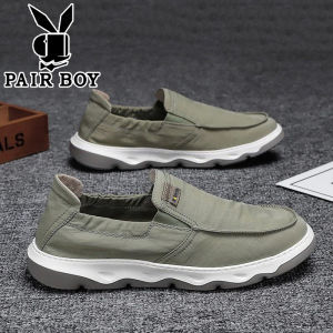 PAIR BOY | Breathable Ice Silk Canvas Shoes