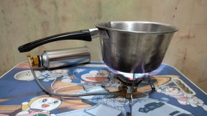 COD Kompor Gas Portable Lipat 3 Tungku TaffSPORT KV36 Kuat Dilengkapi Pembatas Angin Untuk Outdoor