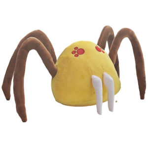 Hot Game Pou Plush Toys Yellow Spider Pou Plushies Stuffed Dolls Toys Kids Birthday Gifts