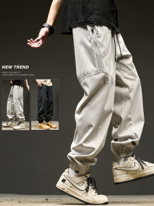 Quần Thể Thao namSZON Quần Dài Thường Ngày Mùa Xuân 2025 Quần Dài Thể Thao Nam Dáng Rộng Nhanh Khô Quần Dài Thẳng Màu Trơn