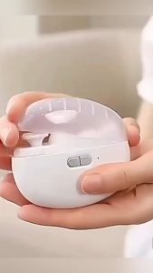 Electric Automatic Nail Clipper with Light Rechargeable Fingernail Trimmer Nail Clipper for Smooth and Safe Manicures