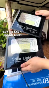 SAMSUNG & PHILIPS 3000W Solar Light Outdoor LED Light: Remote Control & Waterproof