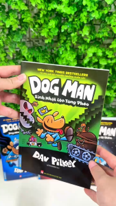 Truyện tranh DOG MAN (Dav Pilkey)